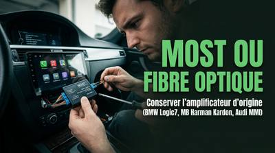 Guide : Activer le protocole MOST et la fibre optique sur un Autoradio Android